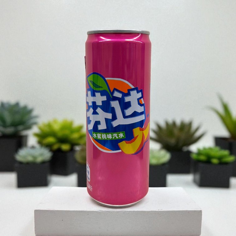 FANTA PEACH FLAVOR CANS